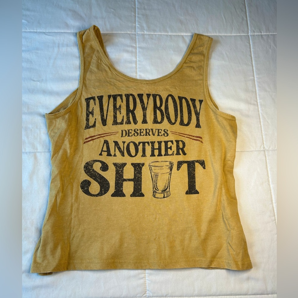 CLEO + WOLF | Another Shot Loose Tank Top | Size: S